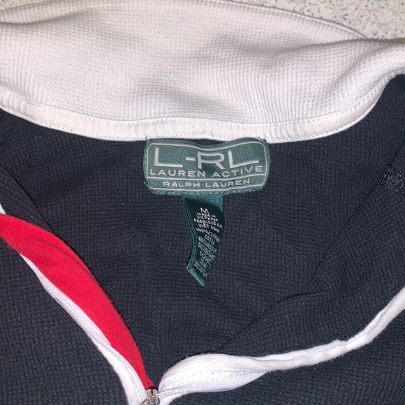 Ralph Lauren M Quarter Zip Pullover Shirt - Picture 2 of 4